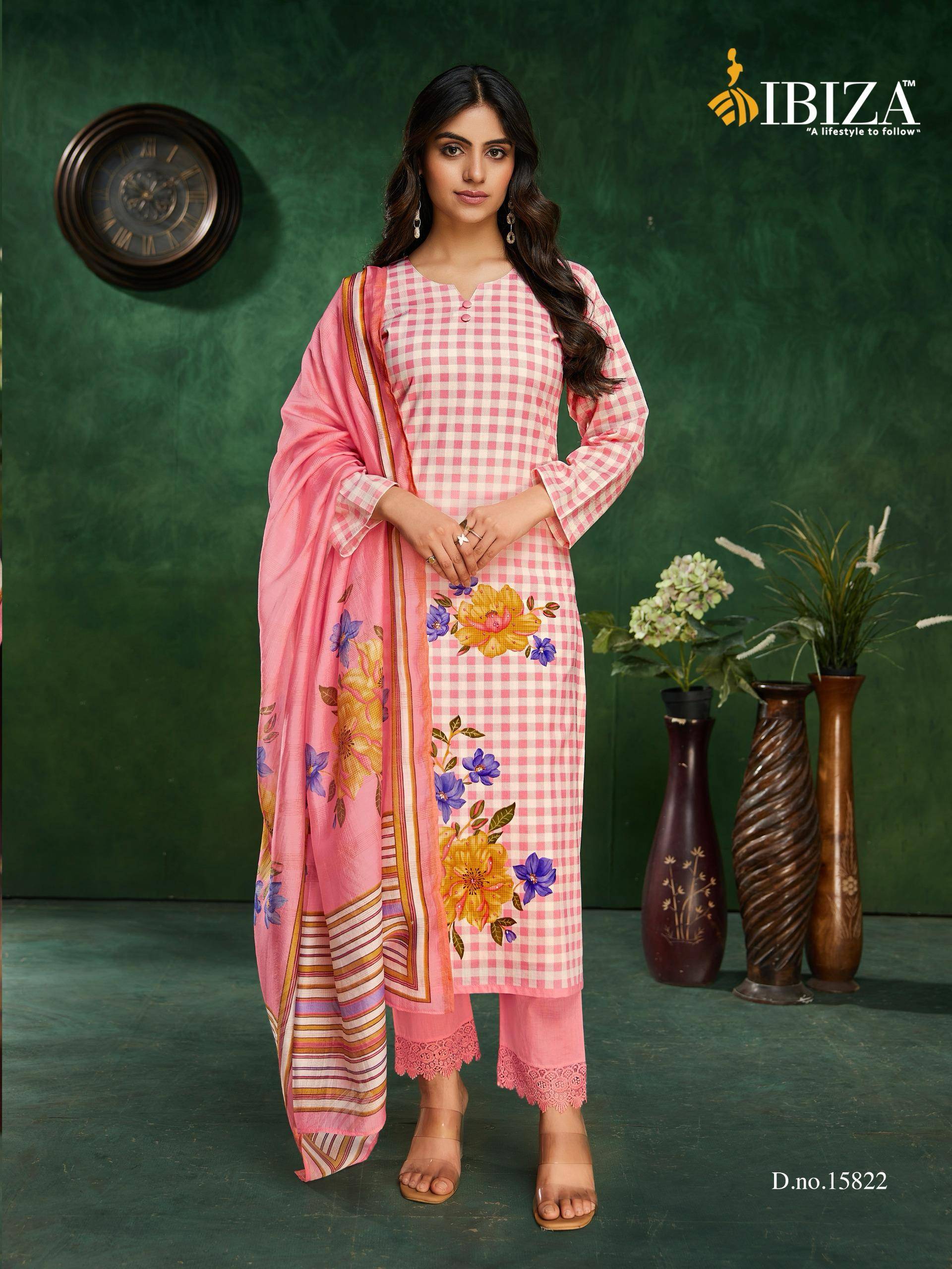 Cherry By Ibiza 15020 To 15023 Series Designer Festive Suits Beautiful Fancy Stylish Colorful Party Wear & Occasional Wear Pure lawn Cotton Dresses At Wholesale Price